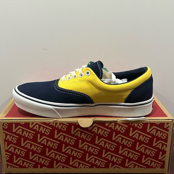 Vans Era ComfyCush, VN0A3WM9VNO, Blue & Yellow - Picture 3 of 12